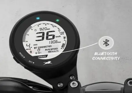 Bluetooth Connectivity Feature of TVS Ronin TD Motorcycle